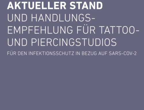 Aktueller Stand und Handlungsempfehlung für Tattoo- und Piercingstudios für den Infektionsschutz in Bezug auf SARS-CoV-2